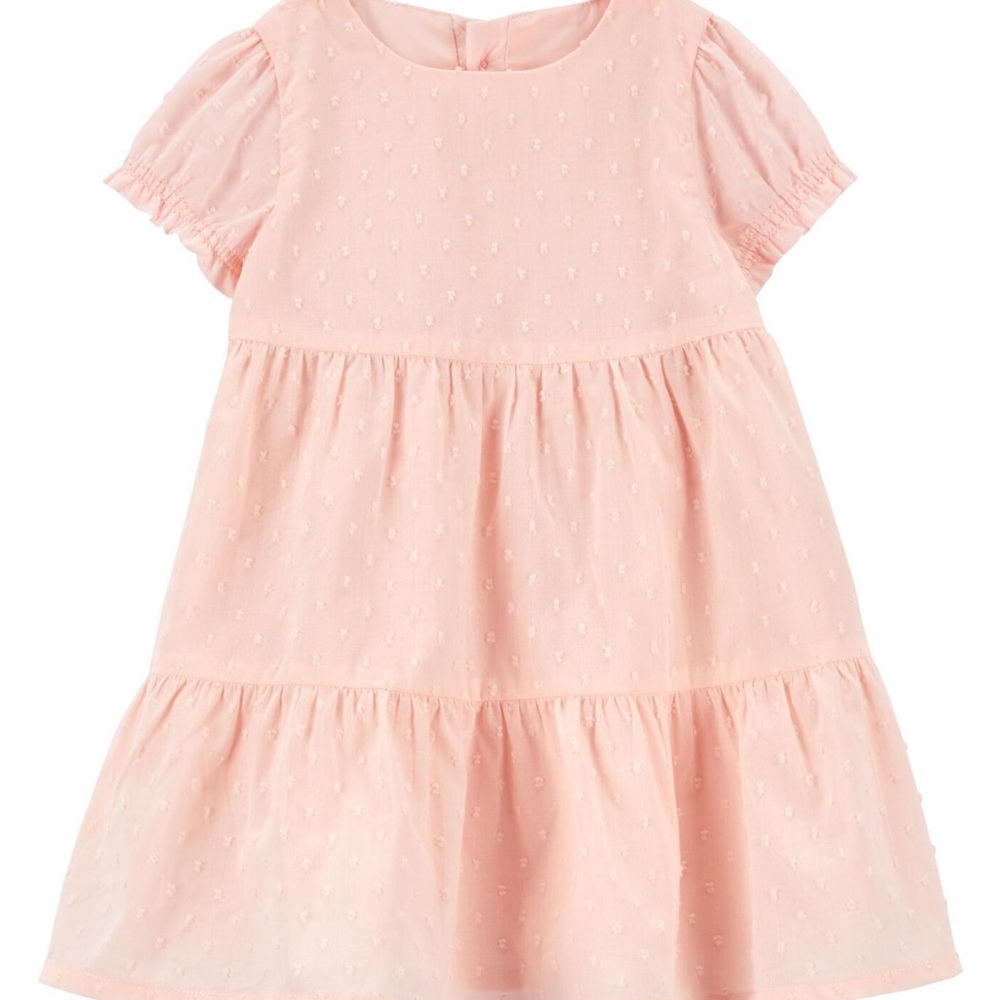 Carter’s Baby Tiered Cotton Dress for Toddler Girl